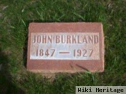 John Burkland