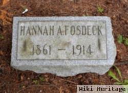 Hannah A Fosdeck