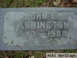 John Elijah Farrington