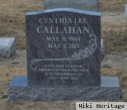 Cynthia Lee "cindy" Barnes Callahan