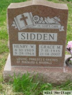 Henry W Sidden