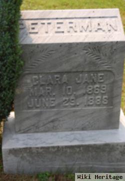 Clara Jane "belle" Uncapher Peterman