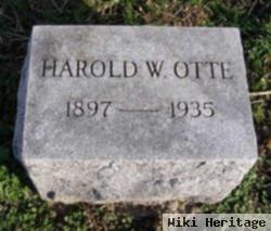 Harold W Otte