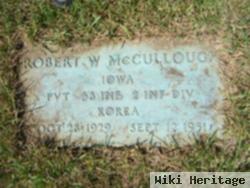 Robert W Mccullough