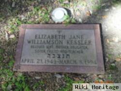 Elizabeth Jane Williamson Kessler