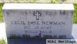 Cecil Earl Newman