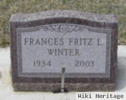 Frances L "fritz" Winter