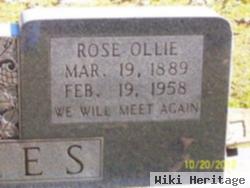 Rose Ollie Gann Hughes