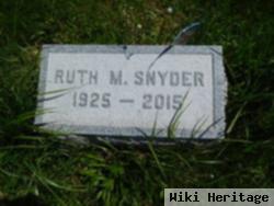 Ruth M. Snyder