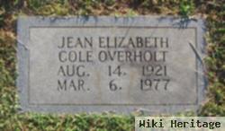 Jean Elizabeth Cole Overholt