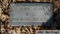 Dowdy Rufus Wise