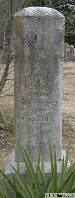 Sarah A. E. Ramsey