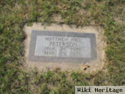 Matthew Neil Peterson