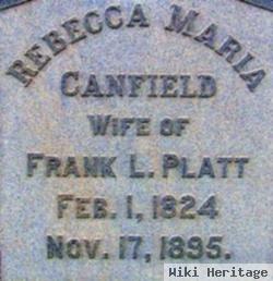 Rebecca Maria Canfield Platt