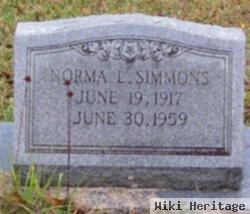 Norma L Simmons