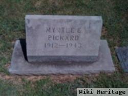 Myrtle E. Fisher Pickard