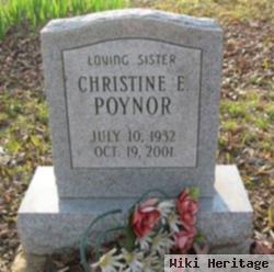 Christine E. Poynor