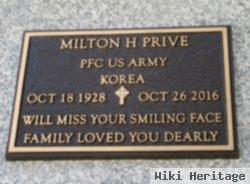 Milton H Prive