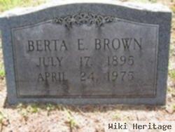 Berta E Davidson Brown