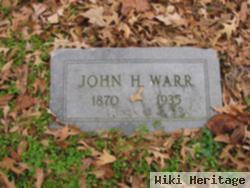 John H. Warr