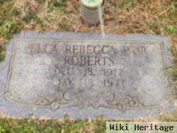 Ella Rebecca Pair Roberts