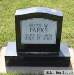 Ruth Ethel Walker Parks