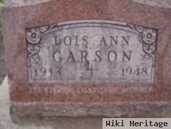 Lois Ann Garson