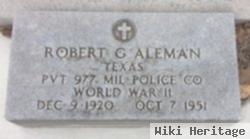 Robert G Aleman