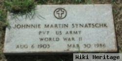 Johann Martin "johnnie" Synatschk