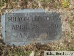 Milton Lee Foust