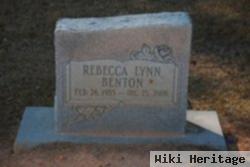 Rebecca Lynn "becky" Benton