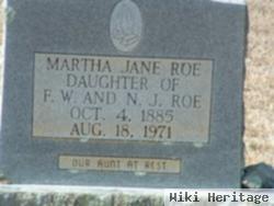 Martha Jane Roe