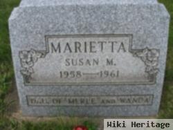 Susan M Marietta