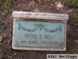 Irene E. Mills