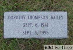 Dorothy Kitchen Thompson Bailes