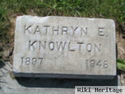 Kathryn E Fox Knowlton