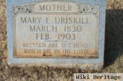 Mary E. Metcalf Driskill