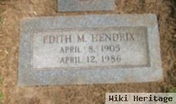 Edith M Hendrix