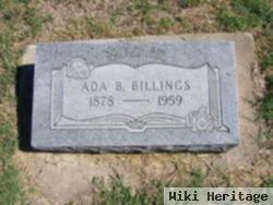 Ada Bell Garrison Billings