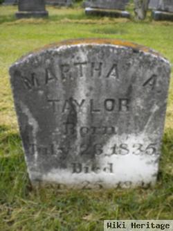 Martha A Taylor