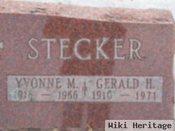 Yvonne M Stecker