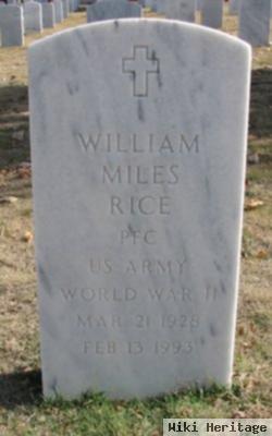 William Miles Rice