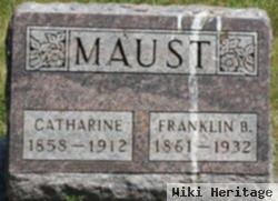 Franklin B "frank" Maust