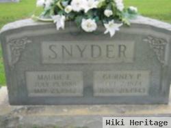 Maude E. Snyder