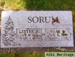 Mary E Sorum