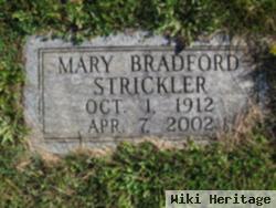 Mary Elizabeth Bradford Strickler