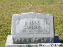 B. Anne "annie" Carlson