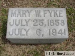 Mary Ann Walker Fyke