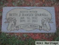 Betty Joan Ramsey Sparnell