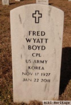 Fred Wyatt Boyd